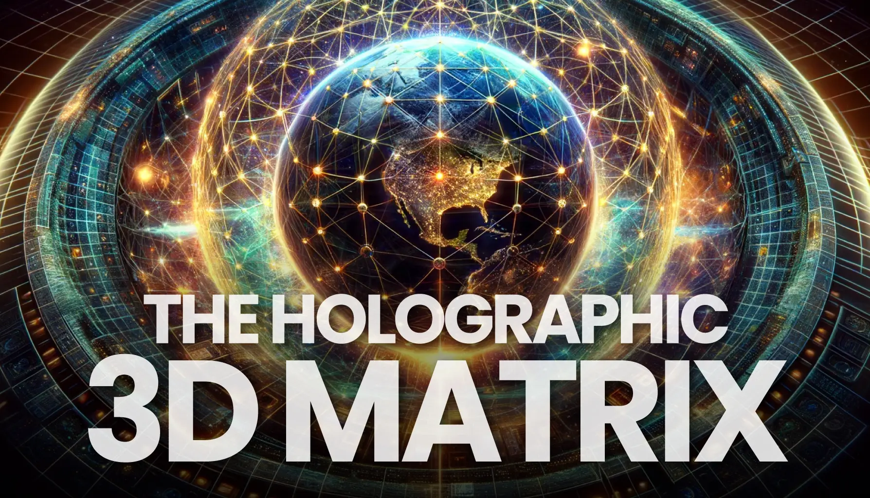 The 3D MATRIX on Earth is a HOLOGRAPHIC Projection!